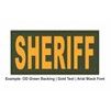 Stock sheriff patches